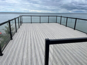 waterfront deck